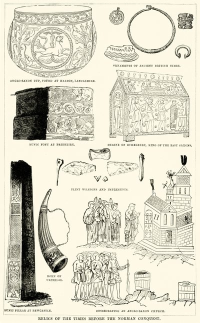 Relics of the Times Before the Norman Conquest by English School
